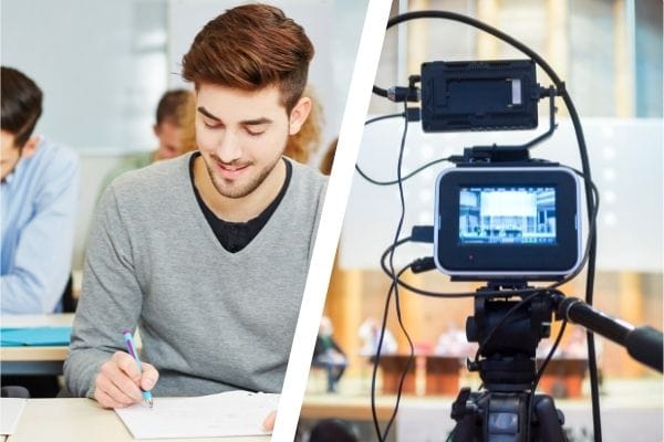 clases presenciales y streaming